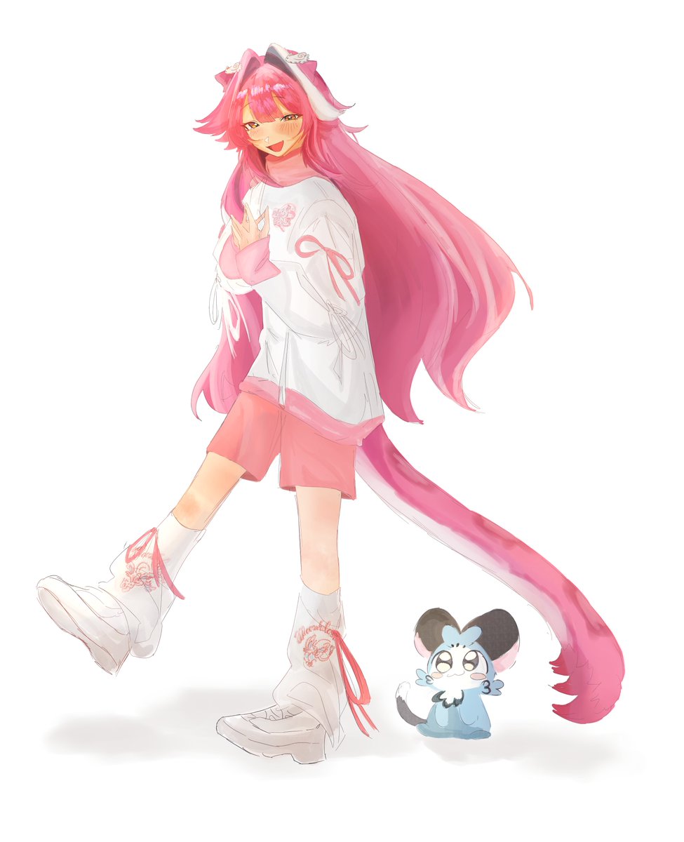 i love this outfit sm AAAAAA 🐱🩷 #RaorArt