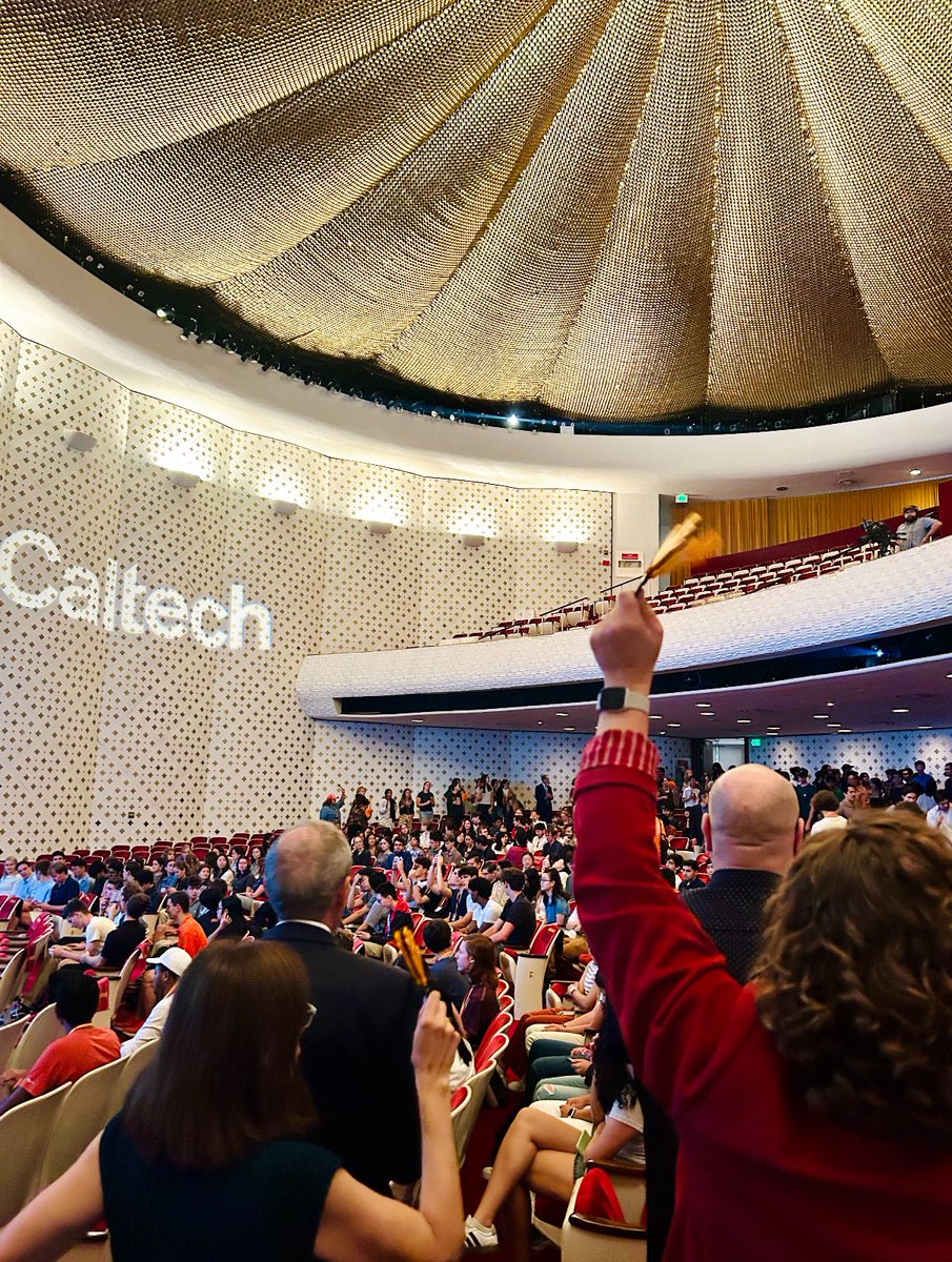 Caltech's tweet image. It’s convocation day!

#Fall2025 #Caltech #FutureOfSTEM