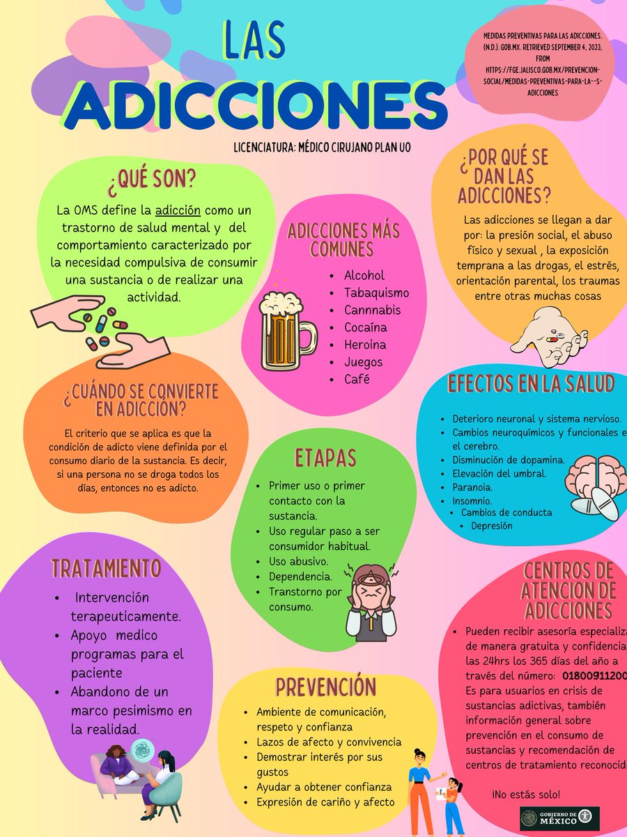 Las drogas destruyen más que cuerpos: rompen sueños, familias y futuros. Educar, prevenir y acompañar es clave. Si quieres saber más sobre adicciones, aquí te dejamos información útil 💬
#CubaPorLaVida