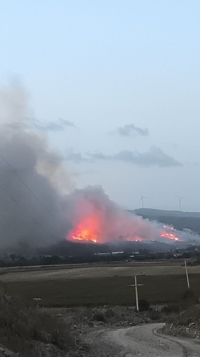 miyaavvvvvv's tweet photo. Bursa-Karacabey Boğaz yolunda çıkan yangın yerleşim yerlerine inmeye başladı bile.Rüzgarın şiddeti çok fazla.İtfaiye ekipleri canla başla çalışıyorlar ama yeterli değil. Destek gerekiyor.Lütfen! @BursaValiligi @bursabuyuksehir @BursasporSk @bursa_afad @AFADBaskanlik @haluklevent https://t.co/NS9VoAeLLJ