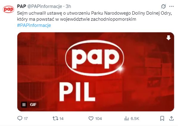 Zygfryd Czaban (@cdzwoni) on Twitter photo Szanowny Panie Prezydencie <a href="/NawrockiKn/">Karol Nawrocki</a>, zwracam się z uprzejmą prośbą o zawetowanie ustawy o wieczystym zablokowaniu żeglugi na Odrze, a w konsekwencji - o ograniczeniu potencjału rozwoju Zespołu Portów Szczecin-Świnoujście. Szanowny Panie Prezydencie <a href="/NawrockiKn/">Karol Nawrocki</a>, zwracam się z uprzejmą prośbą o zawetowanie ustawy o wieczystym zablokowaniu żeglugi na Odrze, a w konsekwencji - o ograniczeniu potencjału rozwoju Zespołu Portów Szczecin-Świnoujście.