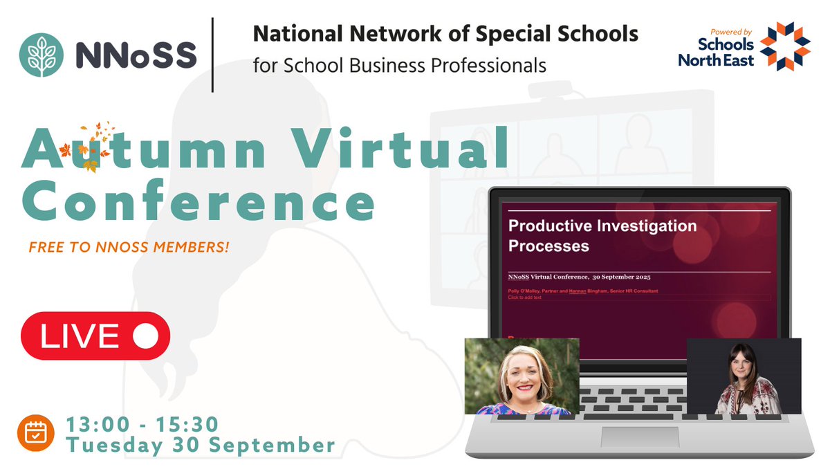 Last but not least, Polly O’Malley (Partner) &amp; Hannah Bingham (Senior HR Consultant), Browne Jacobson <a href="/brownejacobson/">Browne Jacobson</a> are guiding delegates through the key steps of a productive investigation.

#NNoSSMeeting