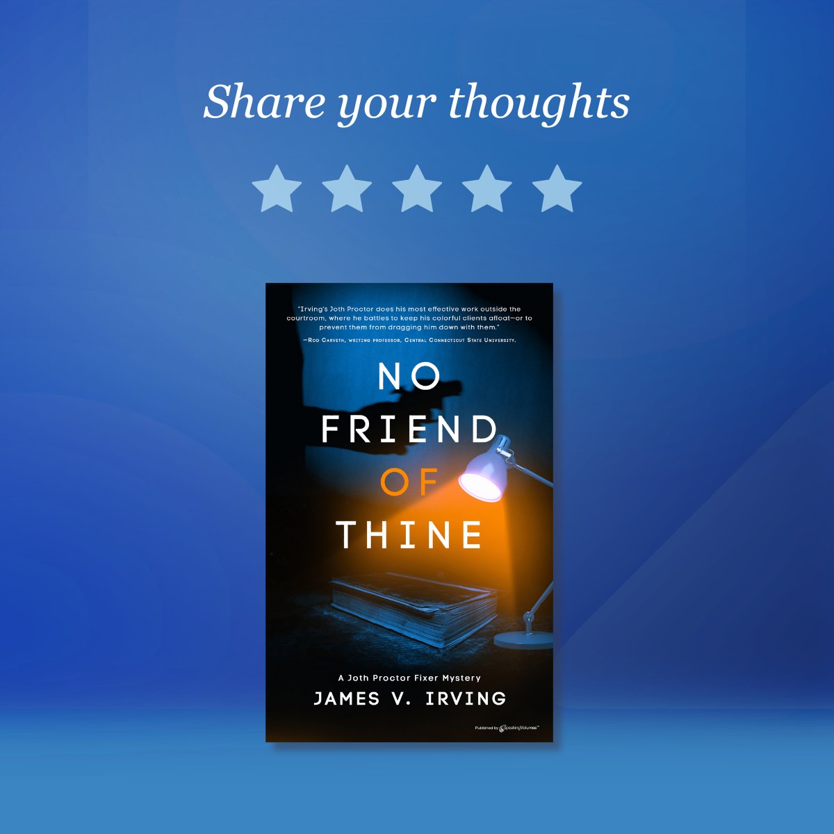 JamesVIrving's tweet photo. Have you finished No Friend of Thine yet? I'd love to hear your thoughts, and please leave a review on Amazon! These reviews help immensely with getting the book out to more people through recommendations.

Review on Amazon: https://t.co/XdiZDIIJTU https://t.co/6GwGV7JsNZ