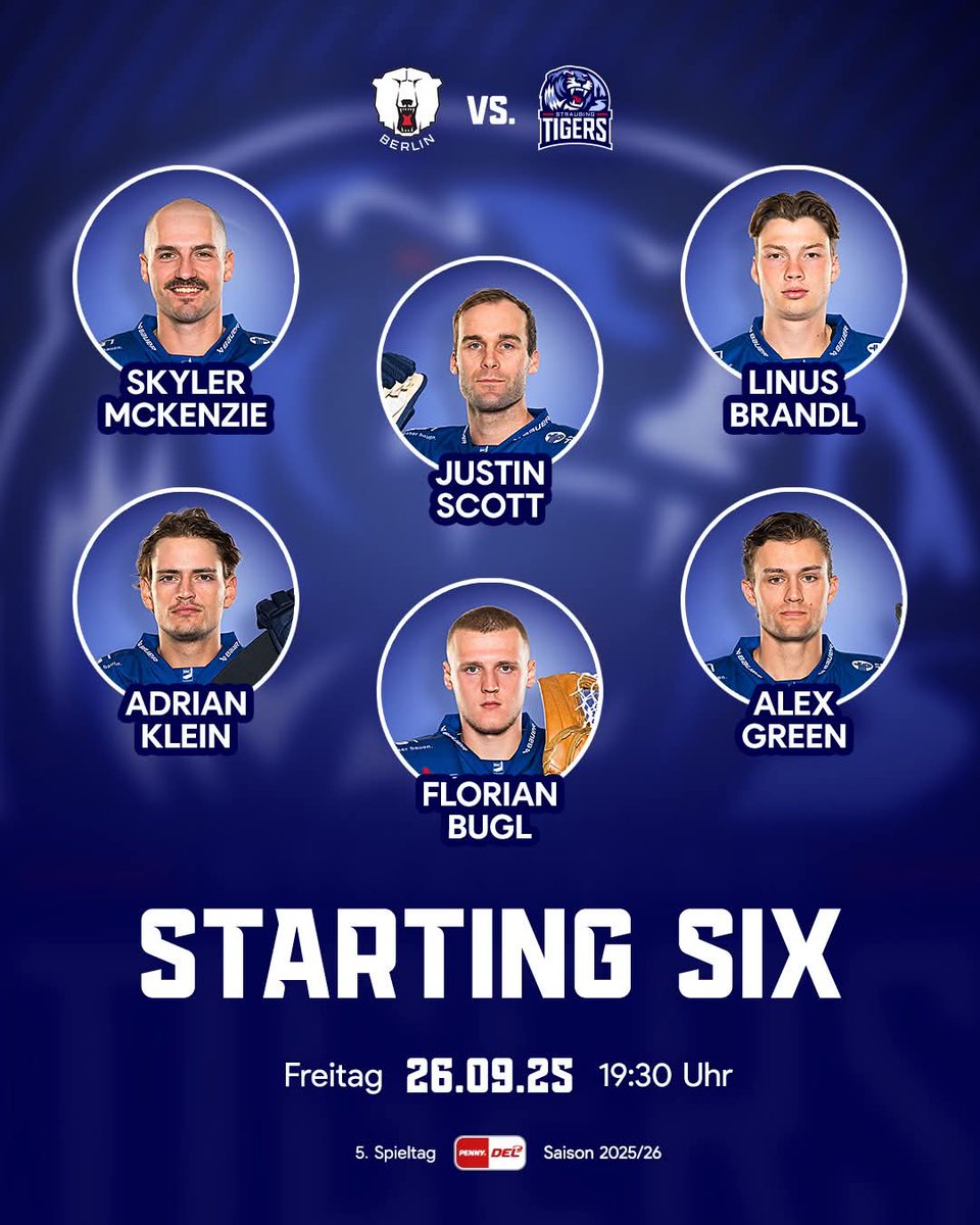 Starting 6️⃣ 🐯

#tigershockey