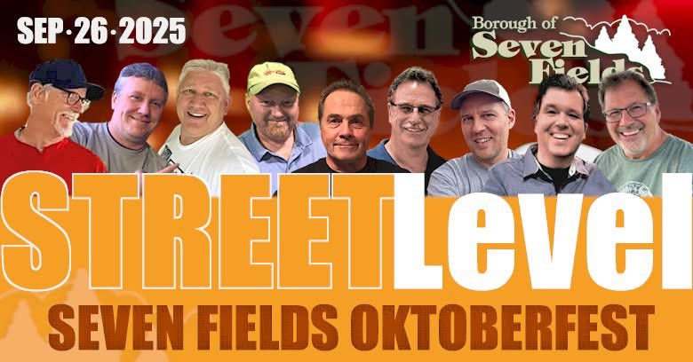 StreetLevelBnd's tweet photo. Tonight at Seven Fields Municipal Park — it’s Oktoberfest with Street Level! Music starts at 6:00 pm. https://t.co/BAuHztSIrQ