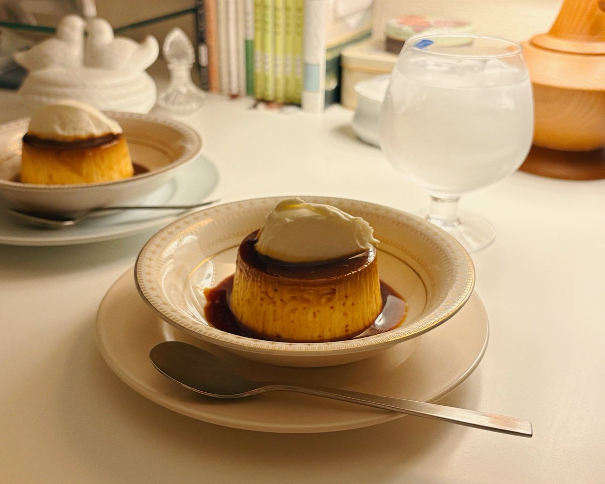 おやすみ前のつめたいデザート