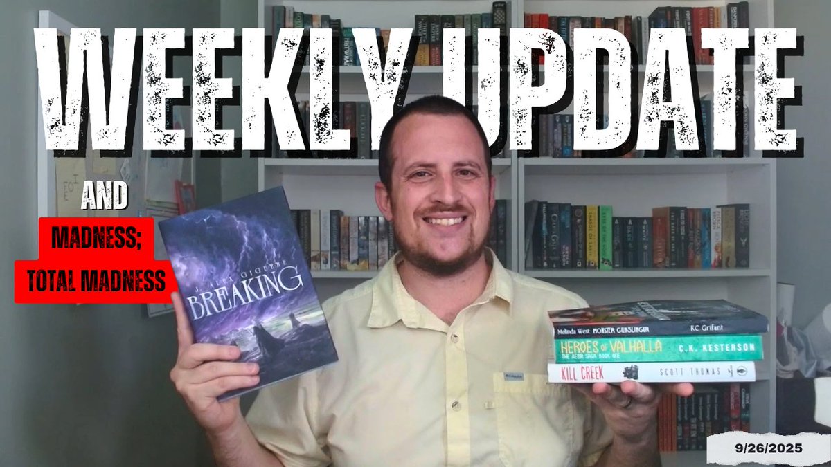 22 Book Haul, Fantasy Football Giveaway update, Ken Liu review + life updates

<a href="/TimWolffAuthor/">Timothy Wolff - 🦎 🦎 🦎</a> <a href="/ryanskeff/">Ryan Skeffington</a> <a href="/CKKesterson/">C.K. Kesterson - Author</a> <a href="/Richard_Kadrey/">Richard Kadrey</a> <a href="/jalexgiguere/">J. Alex Giguere - Fantasy Author</a> <a href="/ninjawhenever/">Scott Thomas</a>
<a href="/SWHannahAuthor/">Steven William Hannah</a> <a href="/MCahoon_Author/">Mike Cahoon</a> <a href="/mnsibley/">Mark "Buttons" Sibley</a>
 <a href="/KT_Carlisle/">K.T. Carlisle</a>