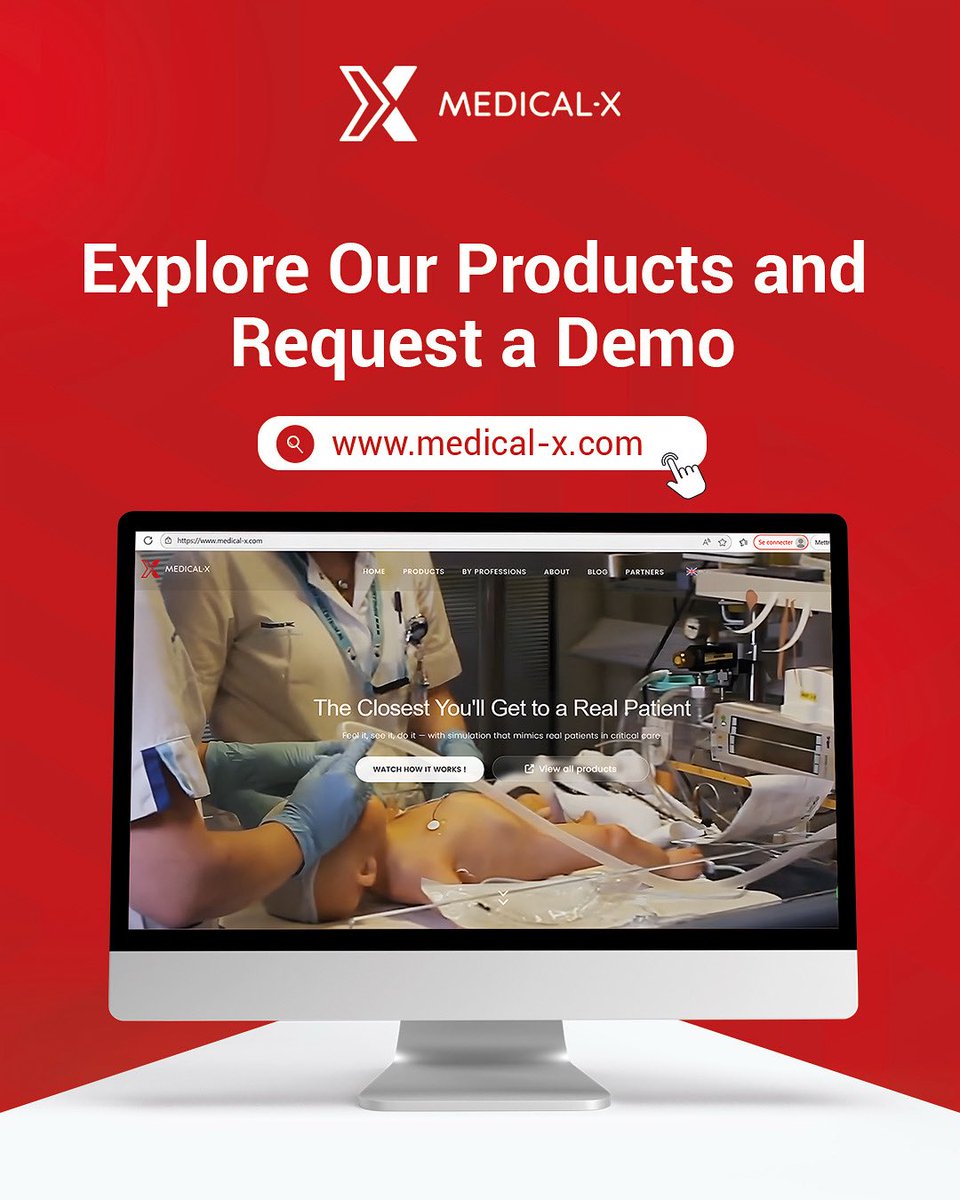 MEDICAL_X_NL's tweet image. Elevate medical training with realistic, high-quality simulators from MEDICAL-X.

🔗 Explore our catalog or request a quote: medical-x.com

#MedicalSimulation #HealthcareEducation #MedicalX