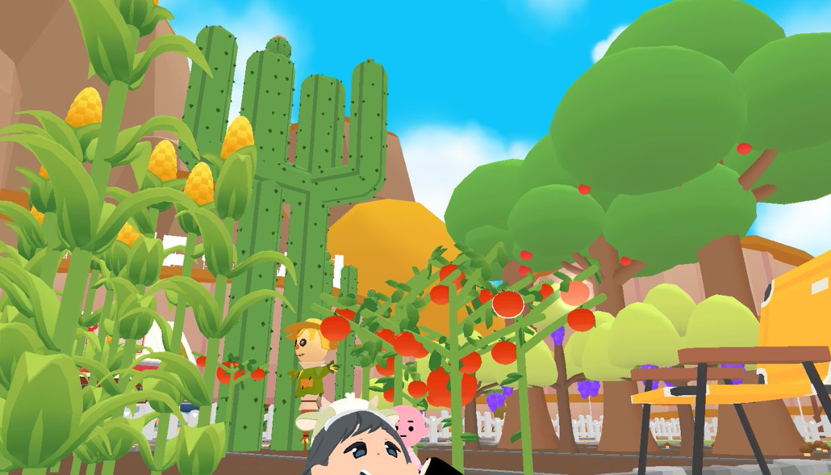 nirawn46's tweet image. でかすぎるサボテンとかリンゴは収穫がめんどうなんだよな～