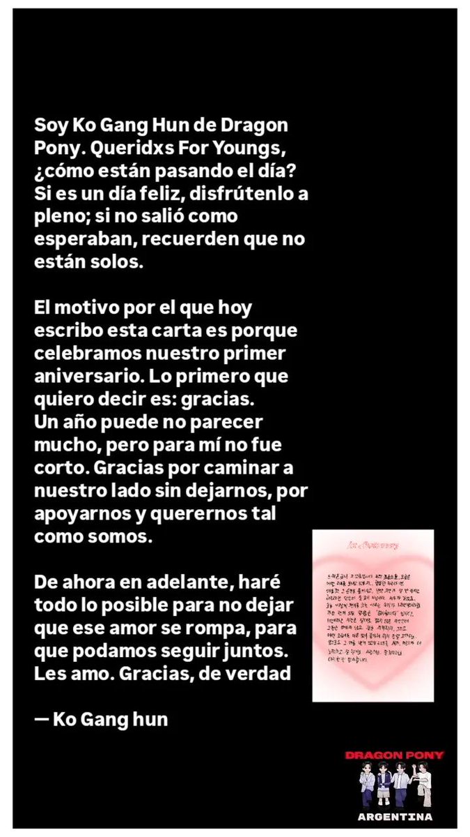 Dragon Pony Arg ๐ฐ๐ท๐ฆ๐ท | Not Out (@supporterdgarg) on Twitter photo Traducciรณn en espaรฑol de las cartas! Traducciรณn en espaรฑol de las cartas!