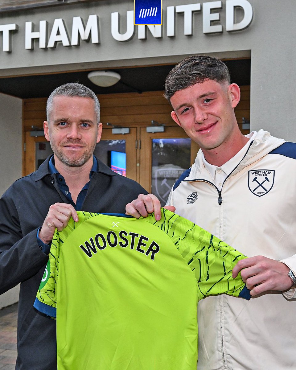 𝗗𝗢𝗡𝗘 𝗗𝗘𝗔𝗟 ✍️

Twenty-year-old English goalkeeper Tom Wooster has signed for West Ham United ⚒️

Tom joins the Hammers after departing Manchester United this summer. Congratulations 🤝

#WiM🌍 | #WHUFC