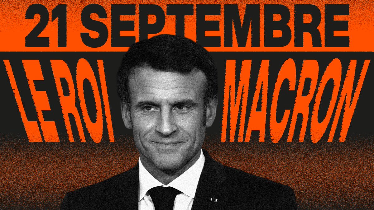 DEGAGEONS MACRON ET PRENONS SA PLACE ! 👑

Témoignages sur la mobilisation du 21 septembre ⤵️
youtu.be/6pNV5F4MlLw?si…