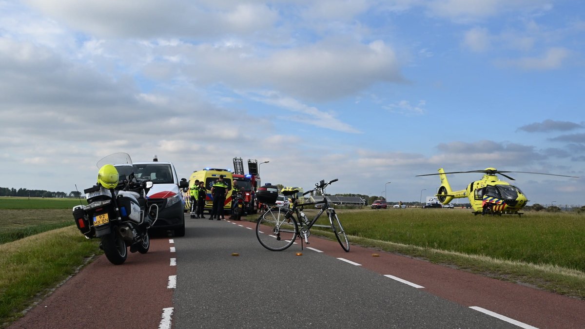 Scooterrijder gewond in Uitgeest