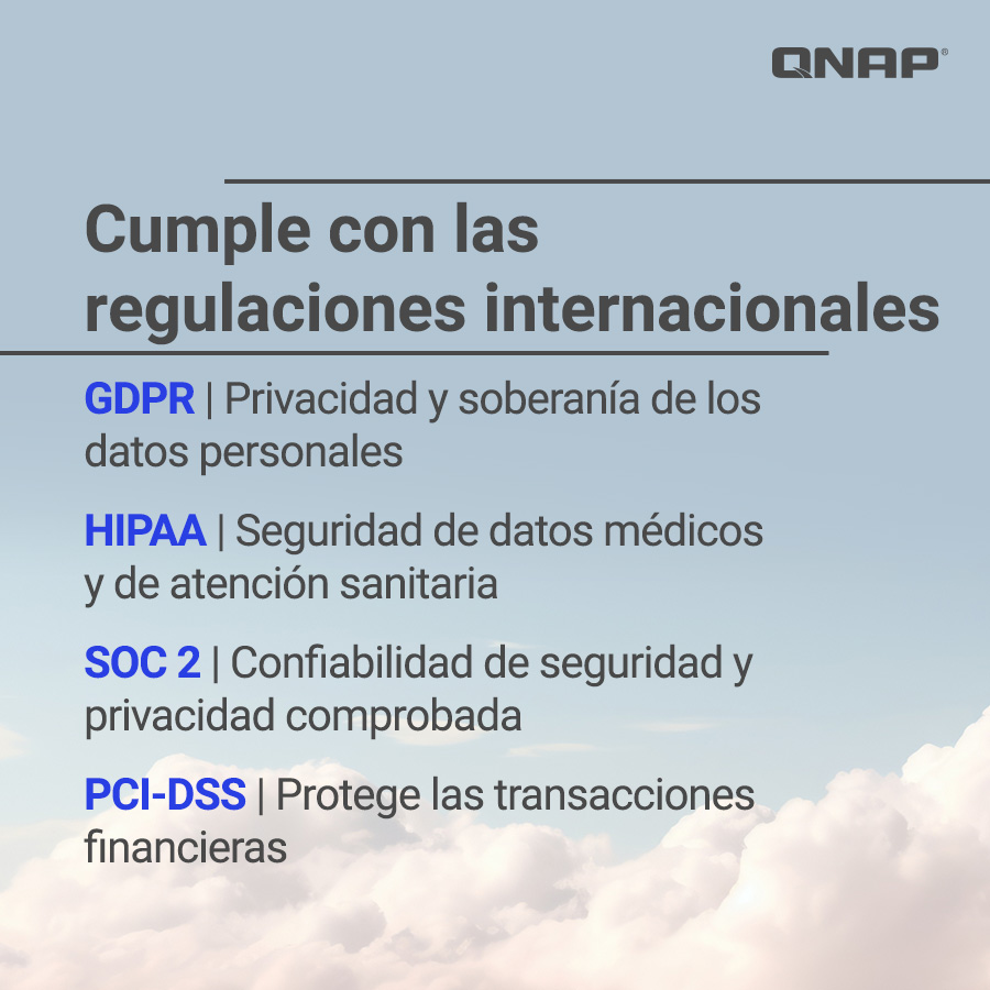 Qnap_LA's tweet image. 🌍 Cuando #cloud se encuentra con #compliance, ¡su negocio gana!

 qnap.to/86m37j
#QNAP #CloudSecurity #Compliance #DataProtection