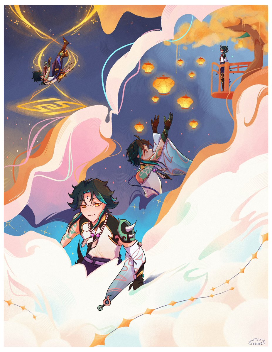 #GenshinHigh5 #xiao #GenshinImpact ✨🍃