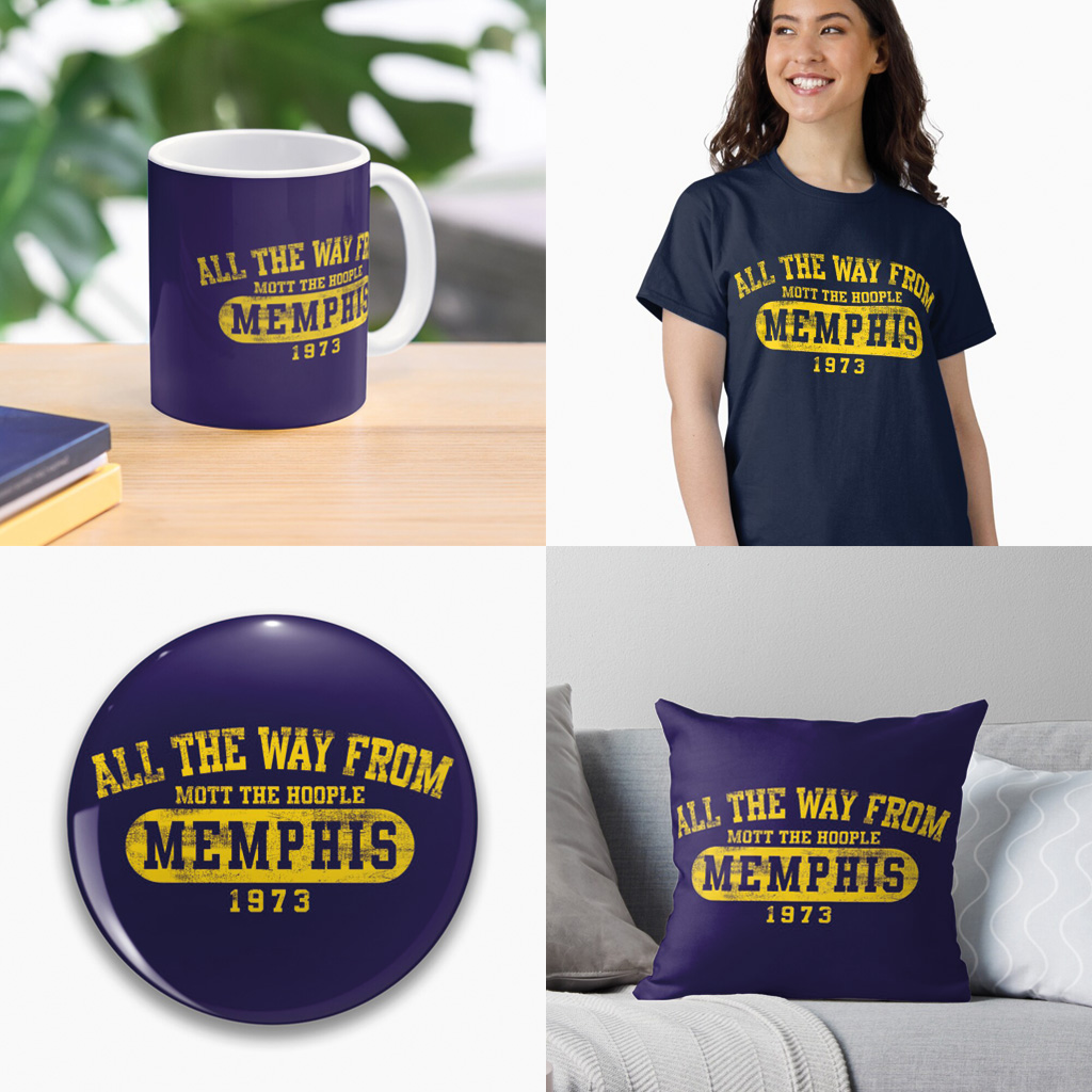 25% off at our Redbubble shop, including these 'All The Way From Memphis' items:
#70s #seventies #glamrock
redbubble.com/shop/ap/167144…