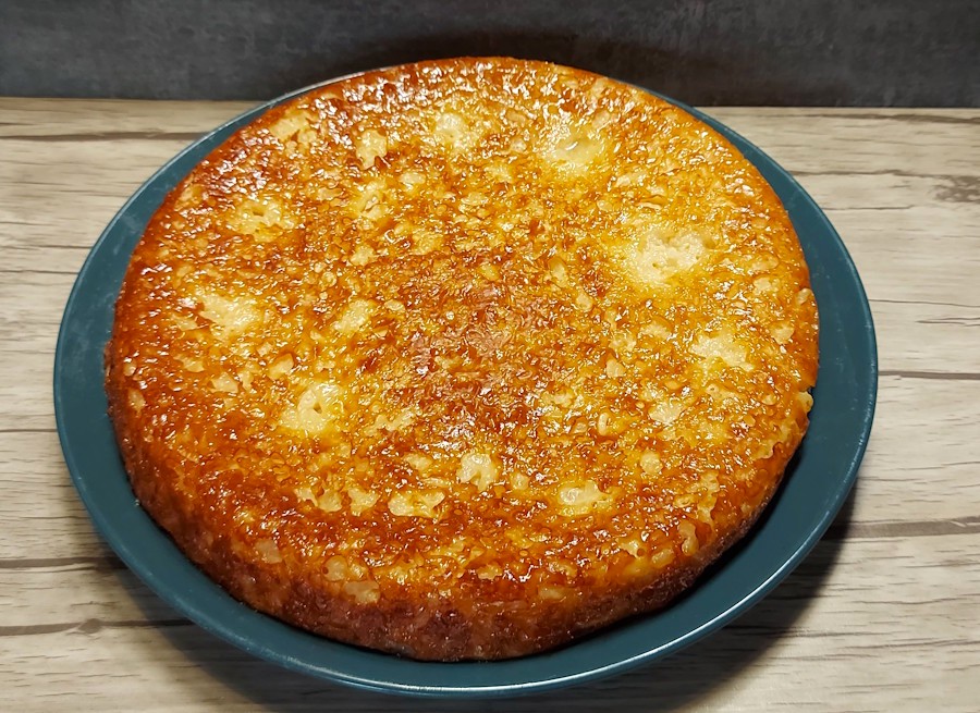 Titou30's tweet image. Light, creamy, and FODMAP-friendly – infused with the delicate fragrance of orange blossom. 🍊✨ Discover our irresistible rice pudding cake!  #FODMAP #LOWFODMAP happyfodmap.com/recette.php?id…