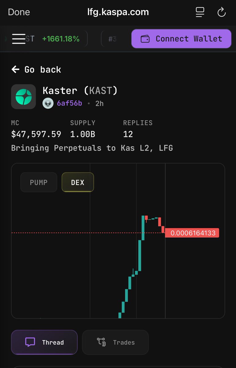 💎 $KAST holders = absolute legends 💎
The first pure DeFi coin on Kaspa — built different, built for the future. $KAS ⚡️

Let’s fkn gooo! 🔥🚀

#100X #KASPA #KASPLEX #KRCGEM