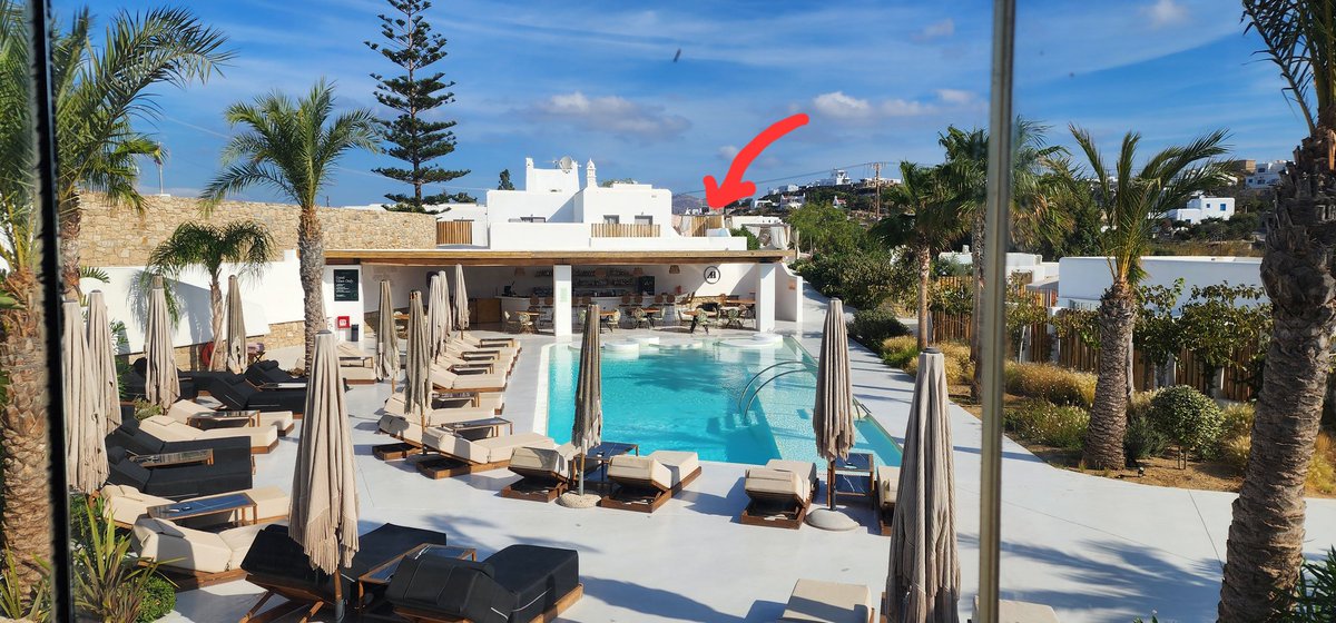 The Axel team told me the other guests like it when I'm naked by my private pool, so who am I to deny them?