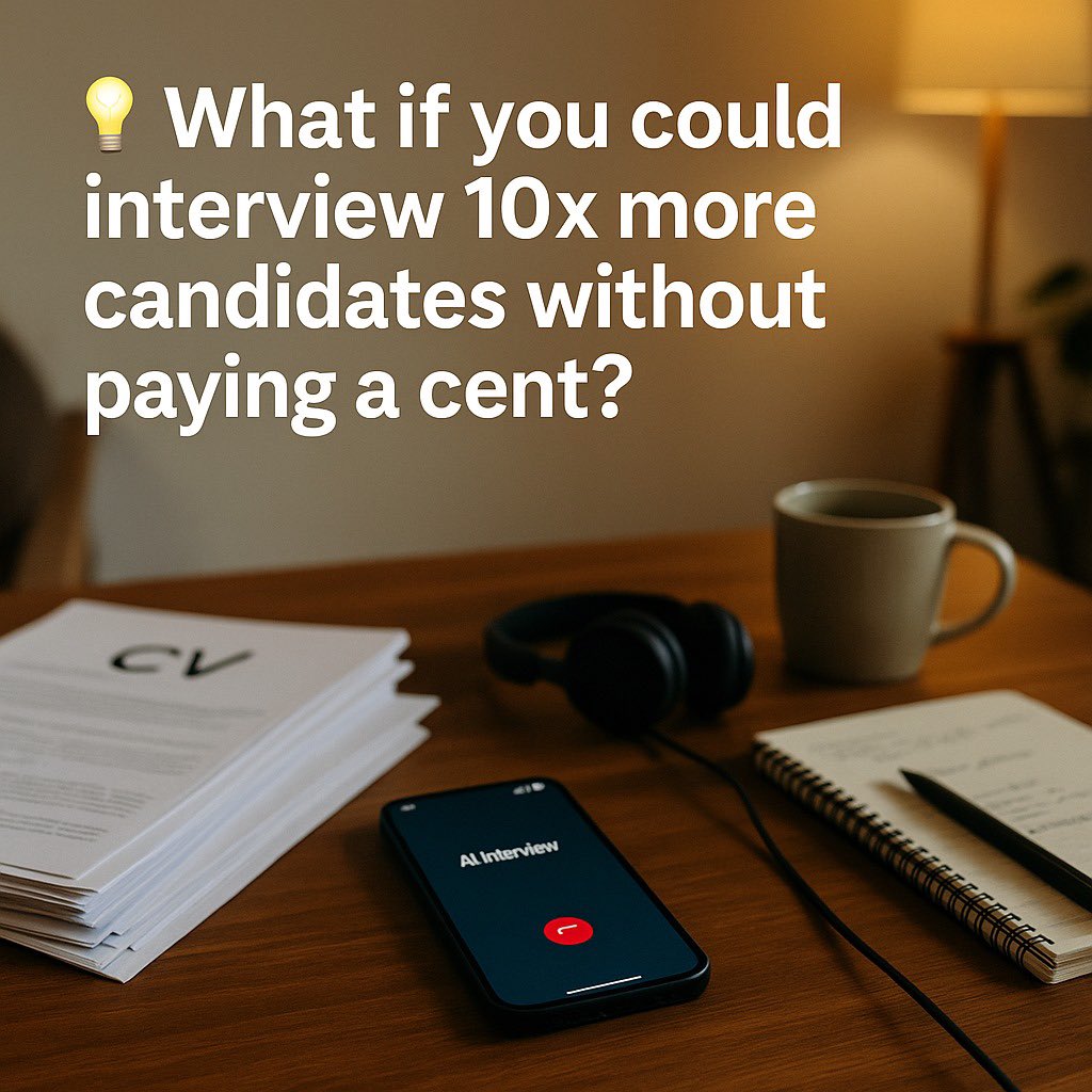 adunolaoluwapo's tweet image. Meet Flowmingo – the free AI interviewer.

😊Candidates interview anytime  
😊 Top performers ranked automatically  
😊 100% free for recruiters &amp;amp; fair to all

Smarter hiring starts here:  
[flowmingo.ai/?utm_source=22…]

#Flowmingo  #FutureOfWork #HiringTools #FreeAIInterviewer