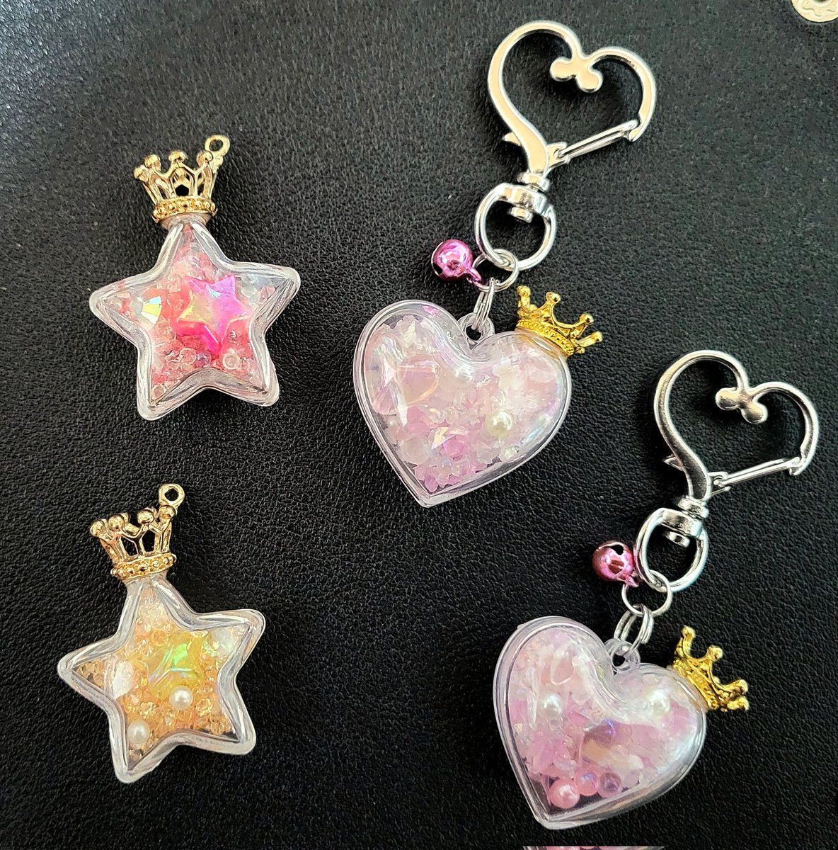gekkatou's tweet photo. なんとなく、シャカシャカする系を作りたくなって一心不乱に作ってた(笑)
とは言え結構可愛く出来たかも？ https://t.co/A000Yh1gYv