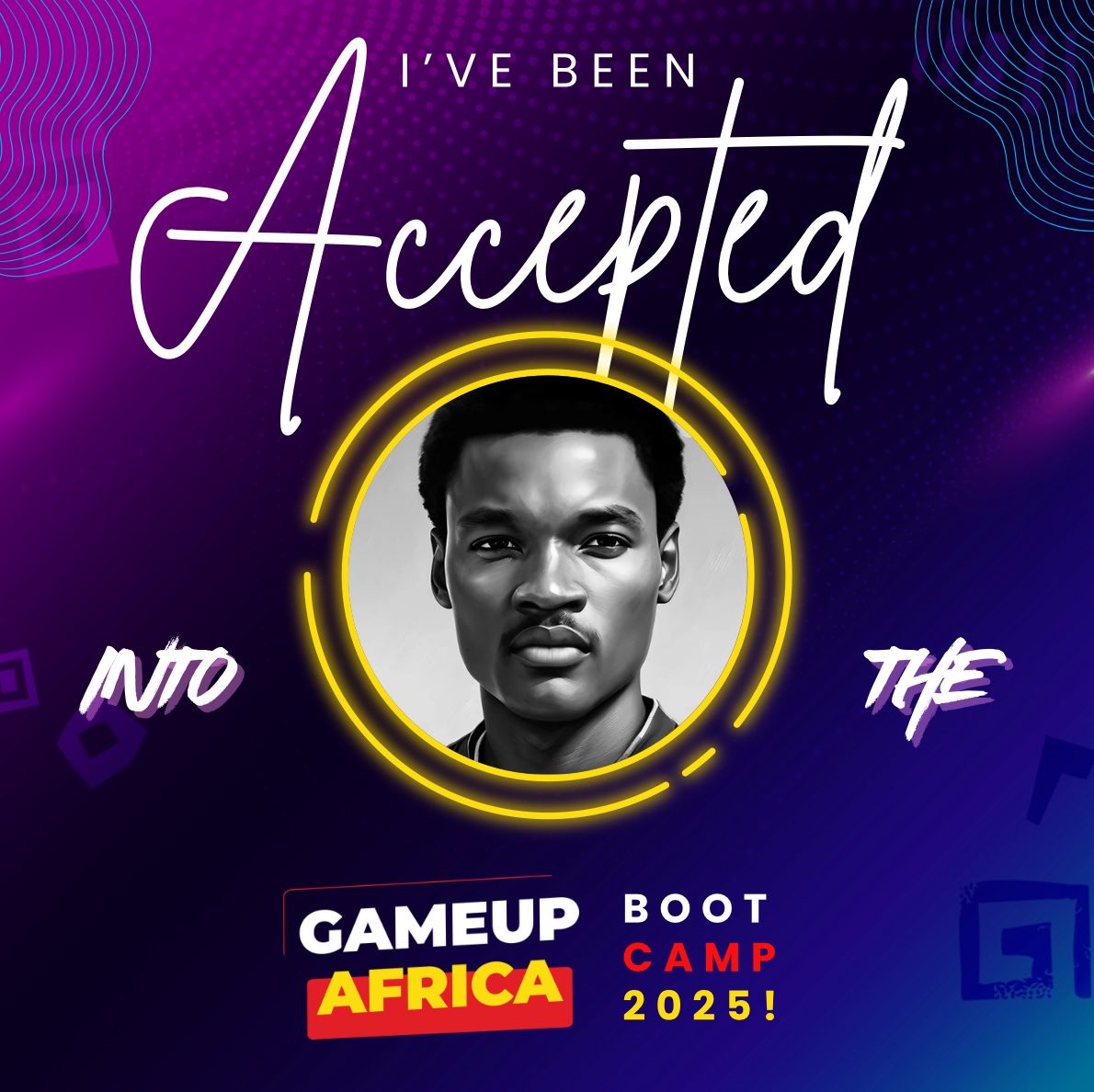 “I’m leveling up! I’m excited to join the 2025 GameUp Africa Bootcamp to learn how to make games with Godot. Let's do this! 🎮🚀!”<a href="/GameUpAfrica/">GameUp Africa</a> <a href="/maliyogames/">Maliyo Games</a> 

#GameUpAfrica2025