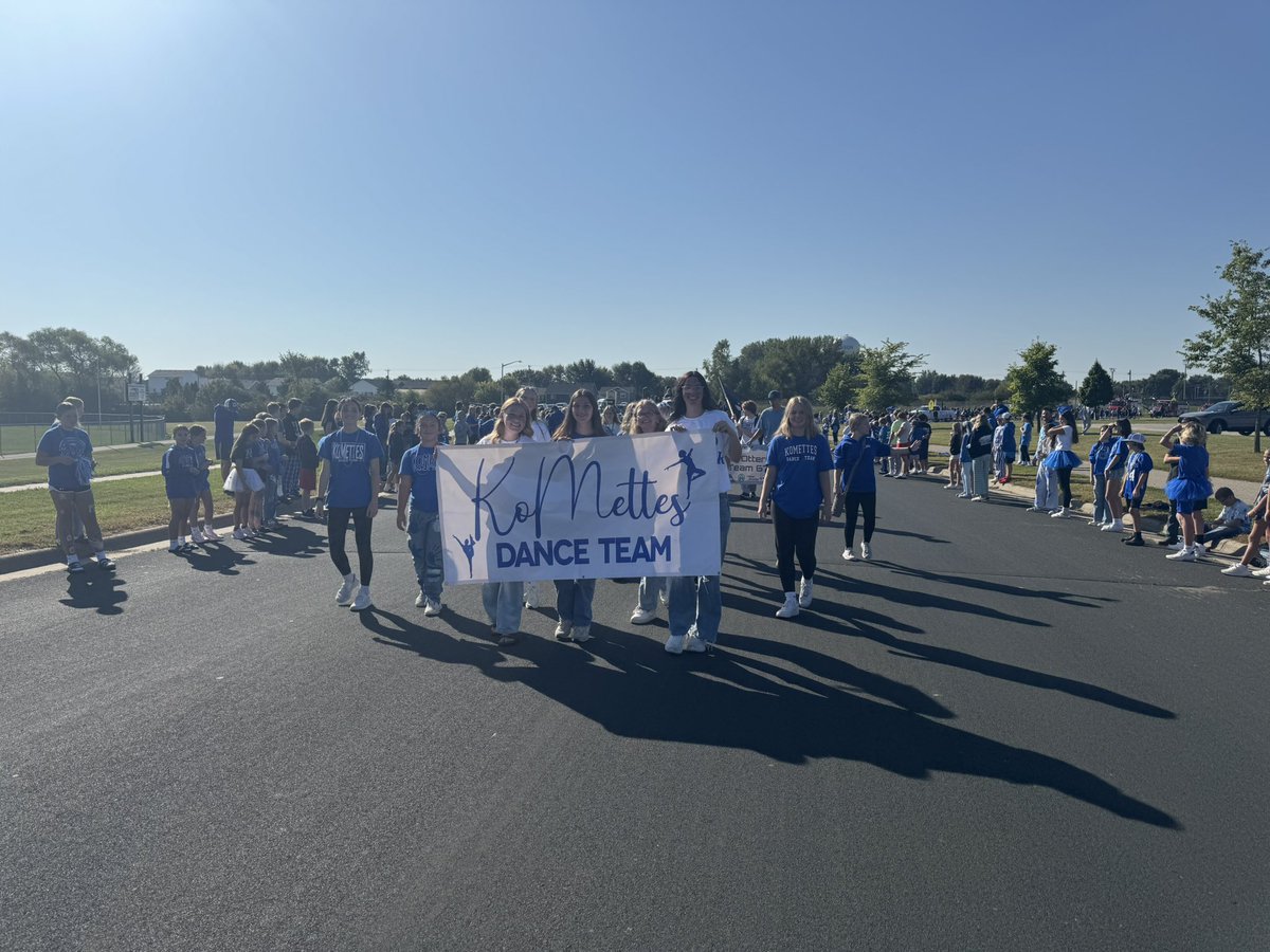 We love homecoming week and parade day! Good luck to <a href="/KMKoMetFootball/">KM Football</a>  and <a href="/KoMetVolleyball/">KoMet Volleyball</a> today! <a href="/KM_Activities/">KM Activities</a> 

Go KoMets!! 💪🏼💙