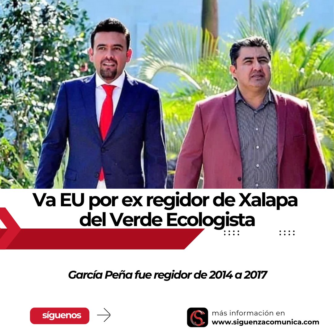 Una Corte federal de Nueva York ordenó la aprehensión de Silem García Peña, ex regidor del PVEM en Xalapa, Veracruz, por tratar de proteger al líder de la Iglesia de la Luz del Mundo, Naasón Joaquín García.

siguenzacomunica.com/va-eu-por-ex-r…