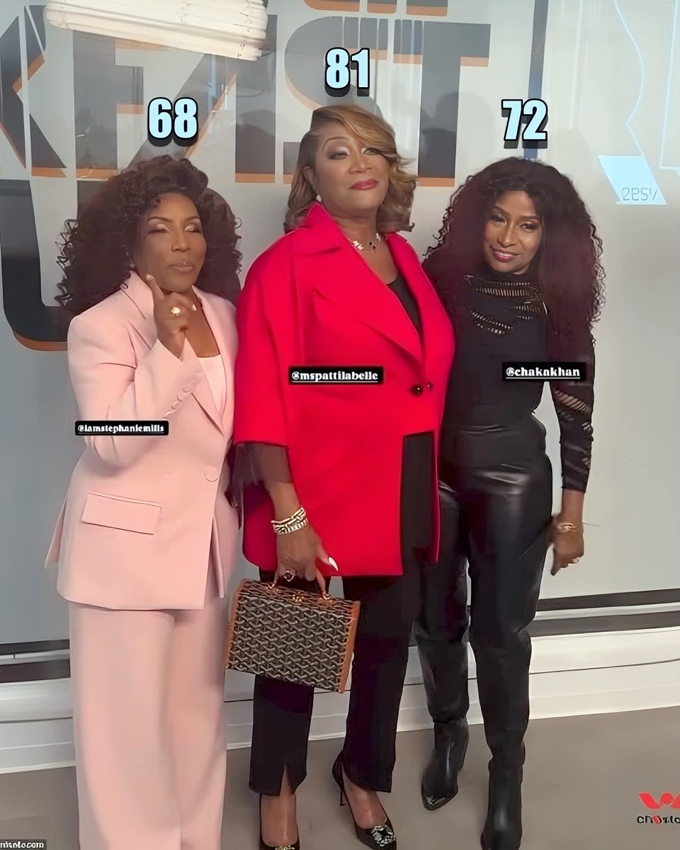 Soulful1865's tweet photo. 🇺🇲Black❤️American Music Icons: "Stephanie Mills, Pattie Labelle, and Chaka Khan.'💯 https://t.co/HRJupi2x4T