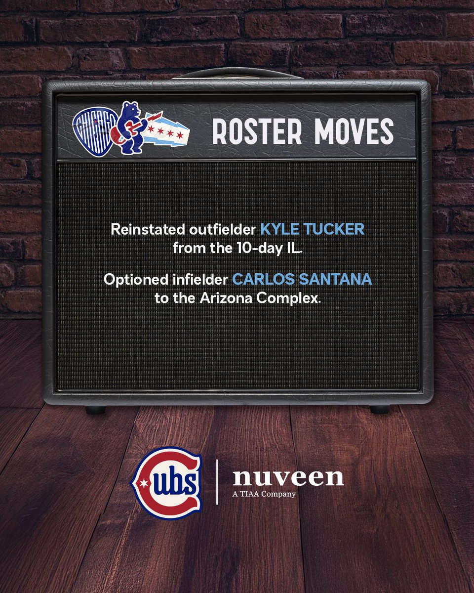 Today’s roster moves presented by <a href="/NuveenInv/">Nuveen, a TIAA company</a>: