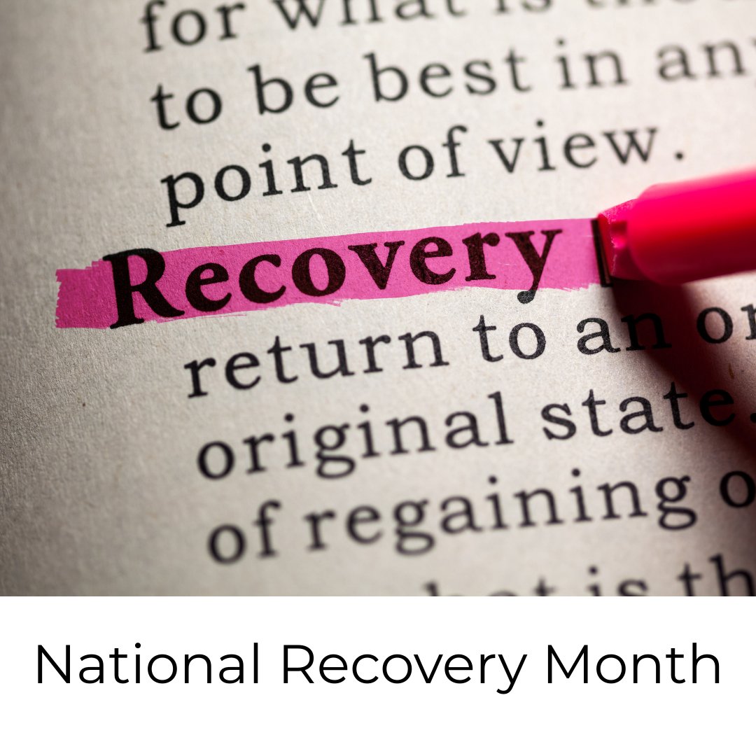 Whether you are old or young, there’s no doubt that being in recovery from alcohol or substance use disorder is a healthy choice!

#NationalRecoveryMonth