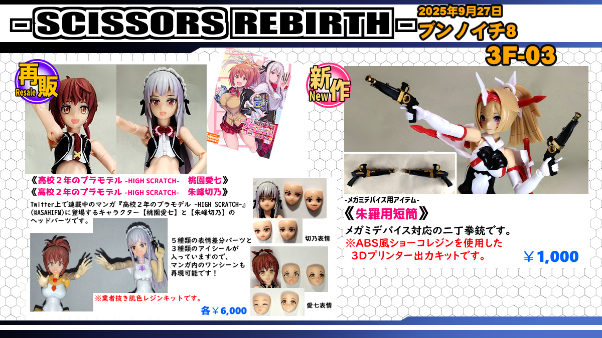 ブンノイチ8 hyena 皇巫ツクヨミ アレンジフェイスパーツ メガミデバイス ブンノイチ8 hyena 皇巫ツクヨミ アレンジフェイスパーツ メガミ
