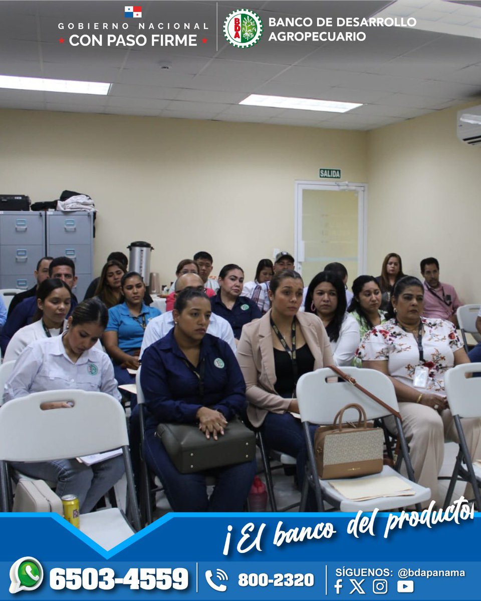 💼📊 El Banco de Desarrollo Agropecuario reitera su compromiso de garantizar el buen funcionamiento de sus operaciones. En esta ocasión, se llevó a cabo una reunión organizada por el Departamento de Asesoría Legal.
#ConPasoFirme 🌱🇵🇦 #BDAgroInfo #RegionalCoclé