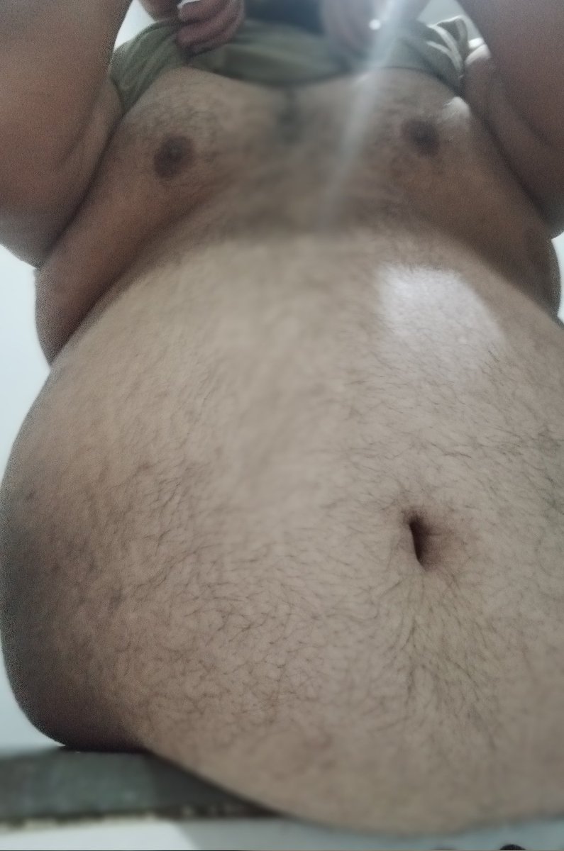 Foto panza porque #FatBearWeek y #FatBoyFriday