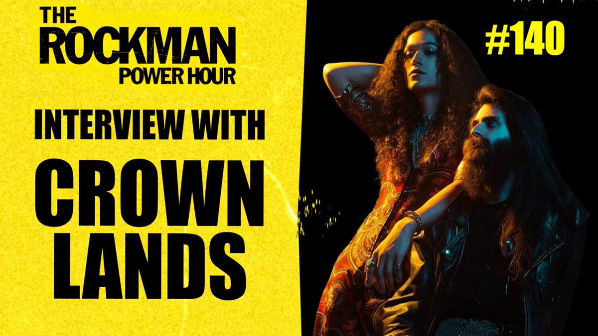 💥New Episode with <a href="/CrownLandsMusic/">Crown Lands</a> ! Listen now : youtu.be/ZGPyvx9Iip0?si…

#crownlands #newmusic #therockmanpowerhour