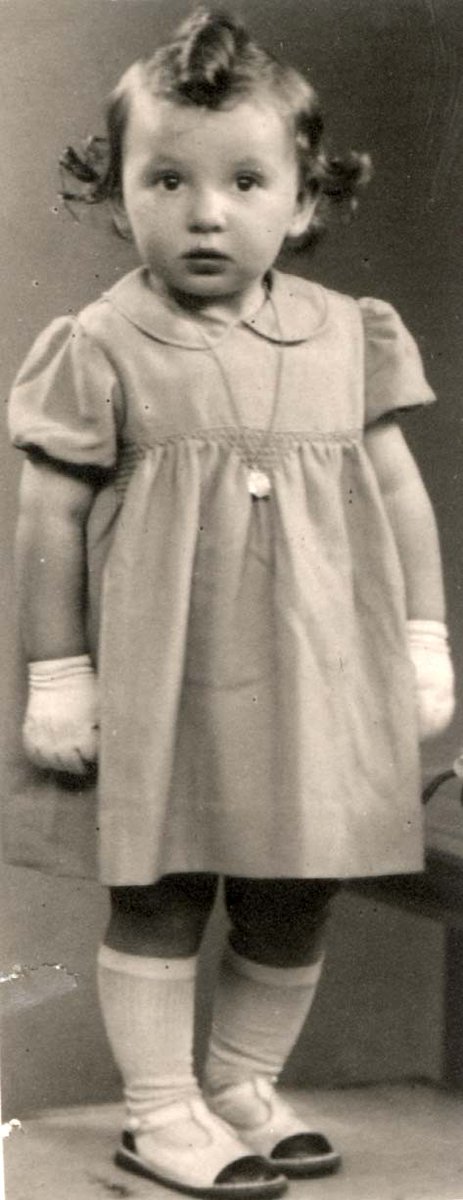 26 September 1940 | A French Jewish girl, Marceline Kogan, was born in Paris.

In November 1942 she was deported to #Auschwitz and murdered in a gas chamber. 
---

Video about the first two gas chambers created near Auschwitz II-Birkenau - Bunkers I &amp; II: youtu.be/Rr6lF75fDmU