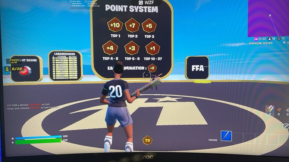 CodeFralpha's tweet image. Es ce que vous pouvez réduire les bugs sur votre map, du au ffa je pense merci c’est sur la map solo end game @ZetFarYT @HvKGGs @wazzth @coach_grimz