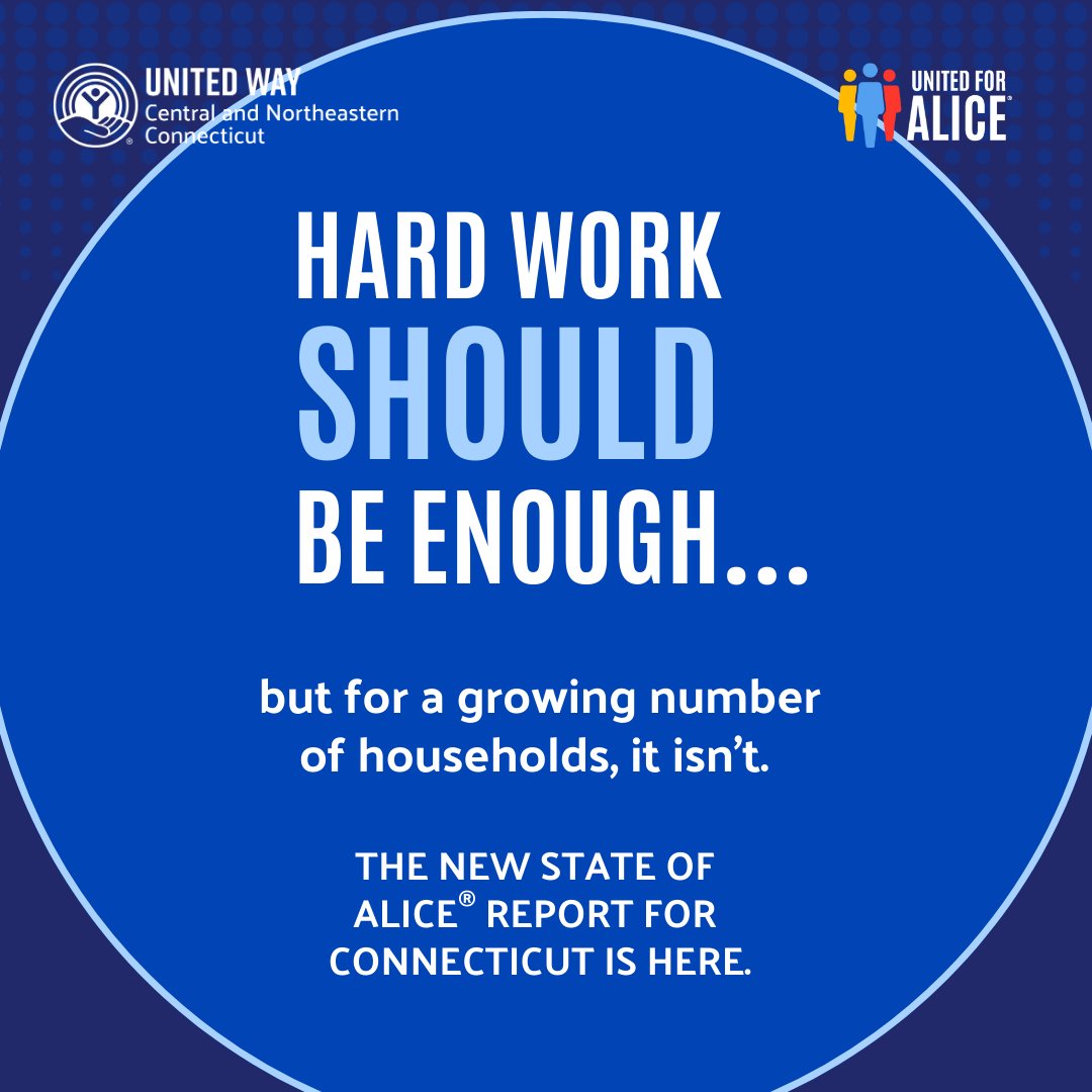 What does it take for a family to financially thrive in #Connecticut? Read about ALICE and its impact in our region▶️ unitedwayinc.org/publications/2…
#UnitedtoEndPoverty #StateOfALICE