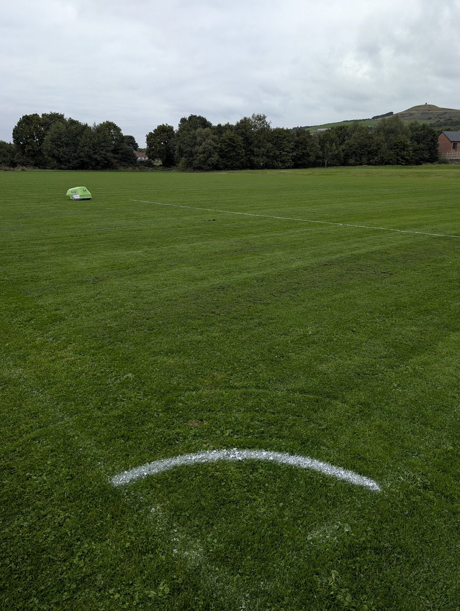 All cut and marked by <a href="/R1ghtLines/">Right Lines Sports Pitch Marking</a> ready for tomorrows reserves fixture Vs <a href="/AstleyBridgeFC/">Astley Bridge Football Club</a> in the <a href="/lancsamleague/">Lancashire Amateur League</a>. Good luck to Dean, Mark and the lads