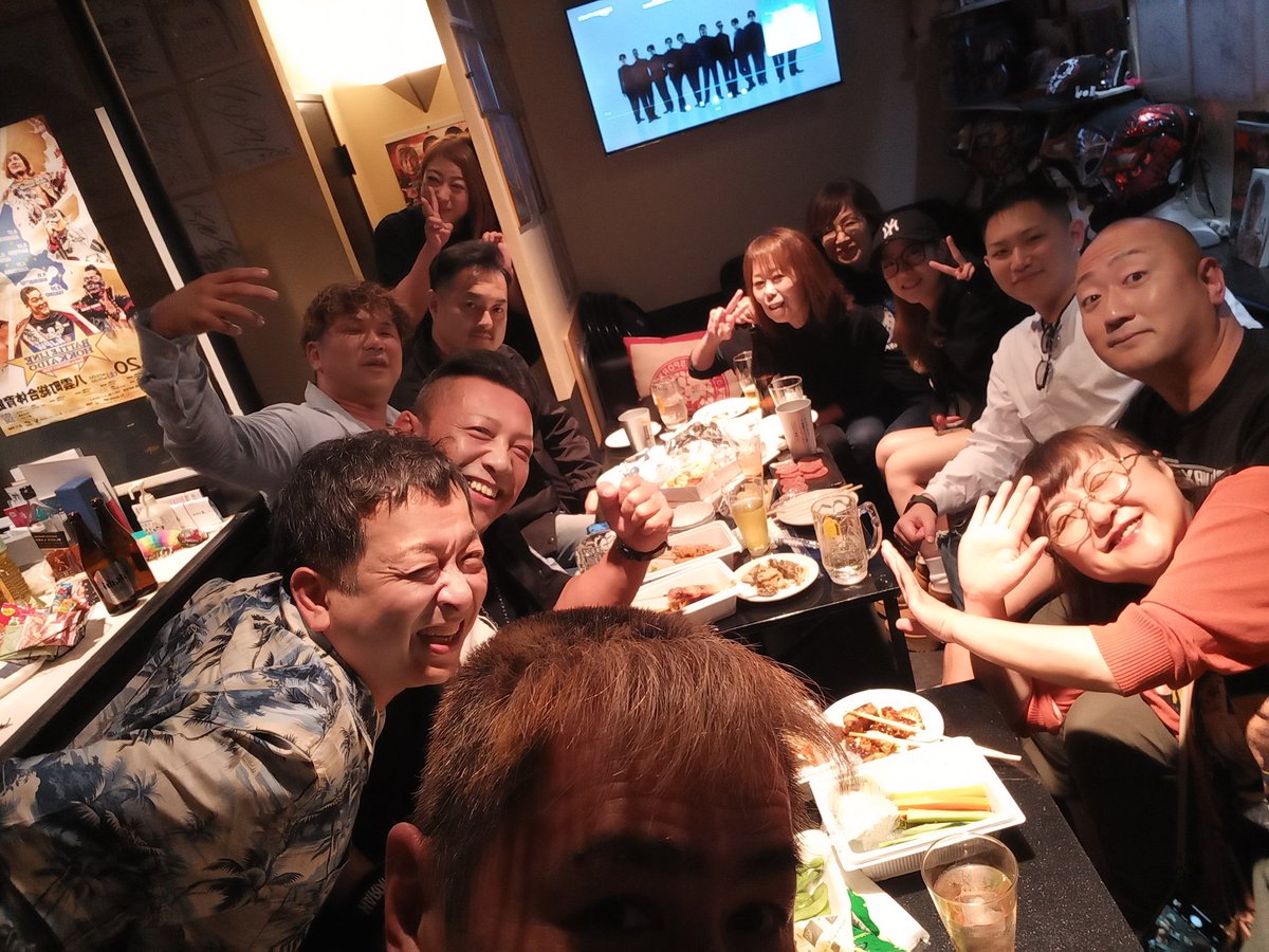 takam777's tweet photo. 函館BAR DESTINO会終わり

満員大盛況ありがとうございました

札幌に続き原石発見💎

イロイロ妨げはあるがレスラーなるべき人ならばきっとまた出会うだろう✨

皆様ありがとうございました

来月タカタイチツアーin函館で会いましょう👊

#pw_jto #函館 https://t.co/7vGsbTfPRo