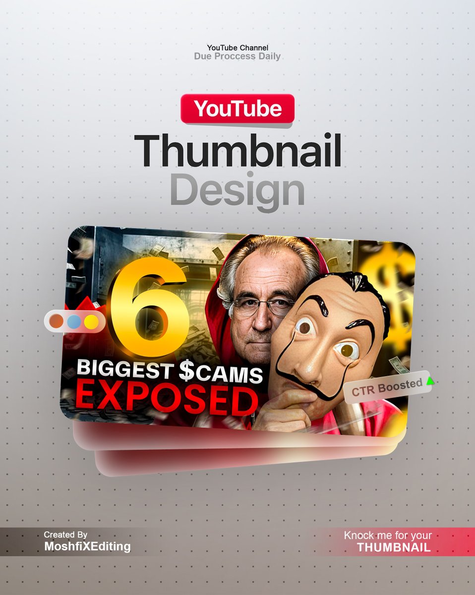 Moshfiq | Thumbnail Designer | Video Editor tweet media