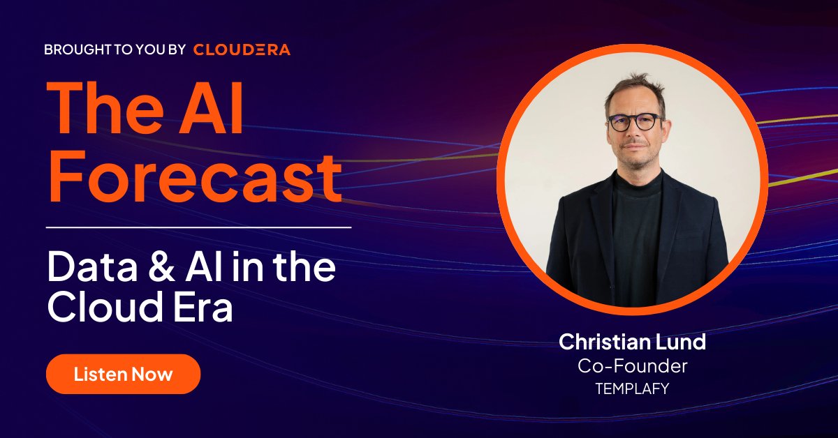 cloudera's tweet image. AI innovation means little without ROI. In this new episode of #TheAIForecast, Templafy Co-Founder Christian Lund explores how to unlock measurable value from overlooked workflows, starting with document processes that touch every knowledge worker.

🎧 Listen here:…