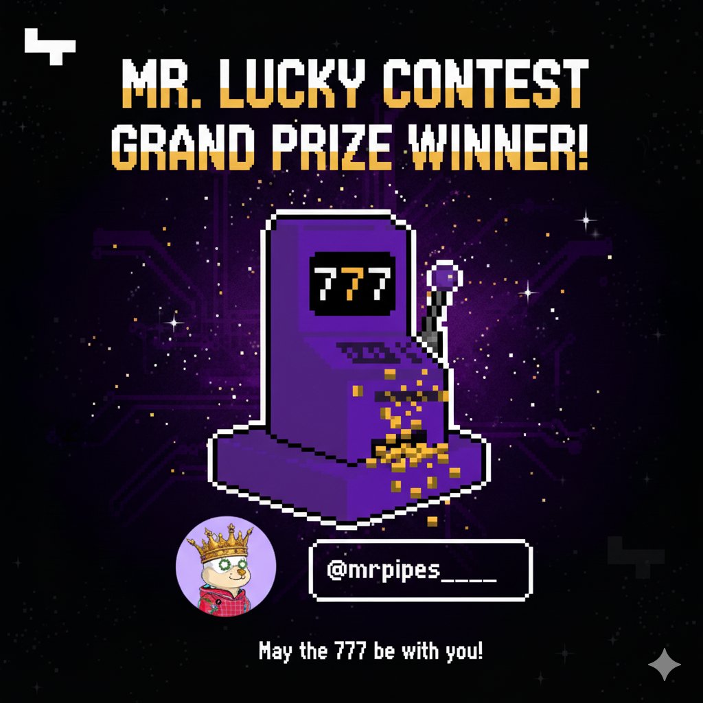 Congrats to <a href="/mrpipes__/">MrPipes 🧡 $DOG</a> you win! Check your Wallet and I'll DM you about your prize 🦠💚

To WIN this new Round (#6)
1⃣ Like &amp; RT
2⃣ Tag some good Friends
3⃣ Include your Ordinal Address in the comments

🤖🎰 May the 777 be with you!