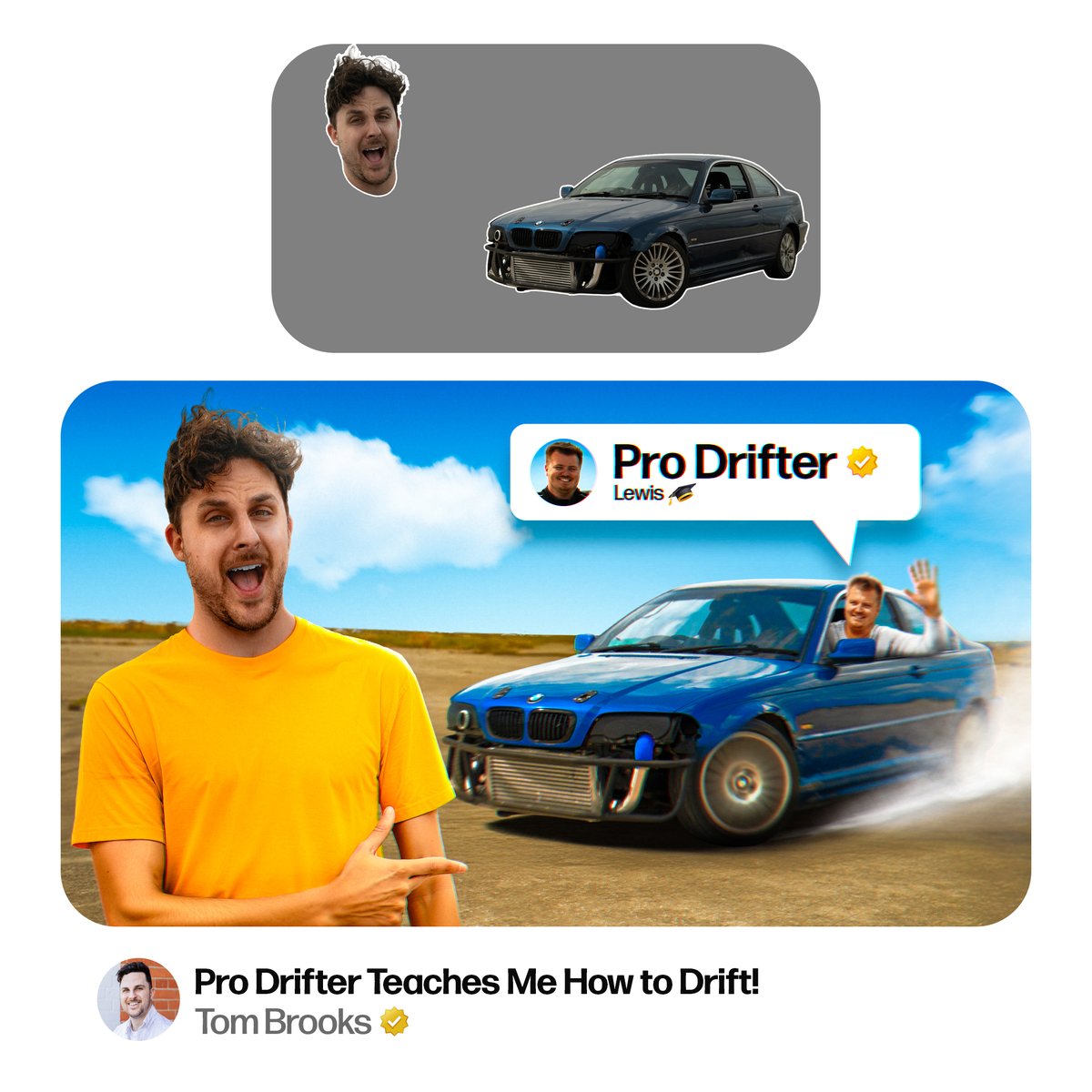 Pro Drifter Teaches Me How to Drift!

Before ➡️ After.