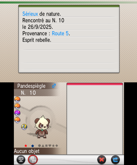 pandespiègle shiny 3920 en horde sur X grâce au mod horde 

le lien du  mod si ça intéresse : reddit.com/r/PokemonROMha…