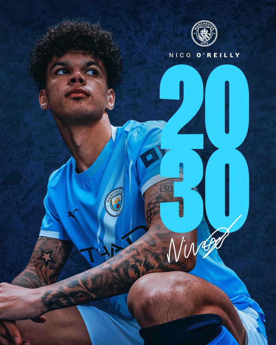 Transfer News Live (@deadlinedaylive) on Twitter photo ๐ ๐๐๐๐ ๐๐ข๐ก๐: Nico O'Reilly has signed a new contract at Man City until 2031.
(Source: <a href="/ManCity/">Manchester City</a>) ๐ ๐๐๐๐ ๐๐ข๐ก๐: Nico O'Reilly has signed a new contract at Man City until 2031.
(Source: <a href="/ManCity/">Manchester City</a>)
