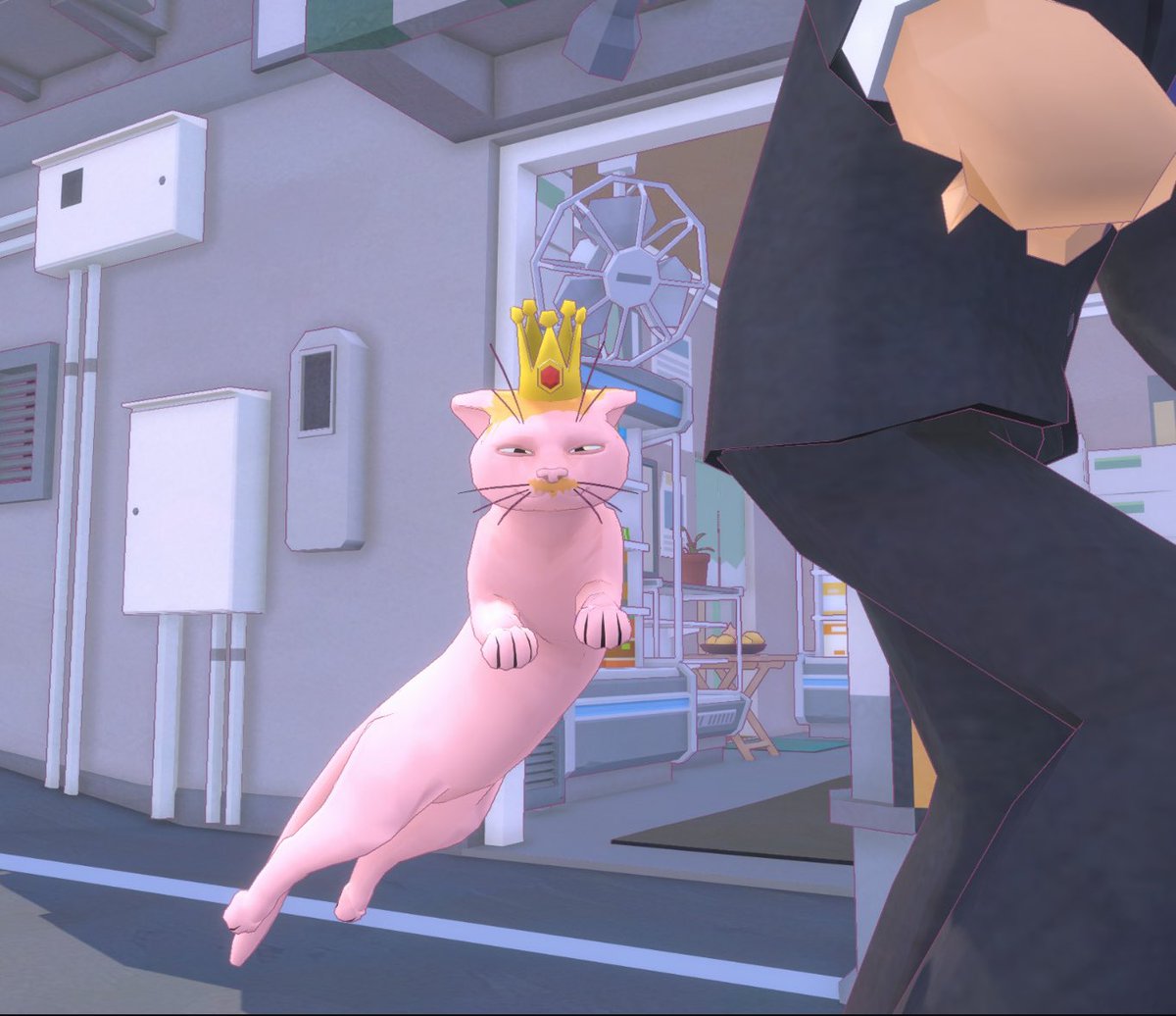 LittleKittyGame's tweet photo. ‘Jeff the human cat isn’t real. He can’t hurt you.’
Jeff the human cat: https://t.co/rovxoMRaN3