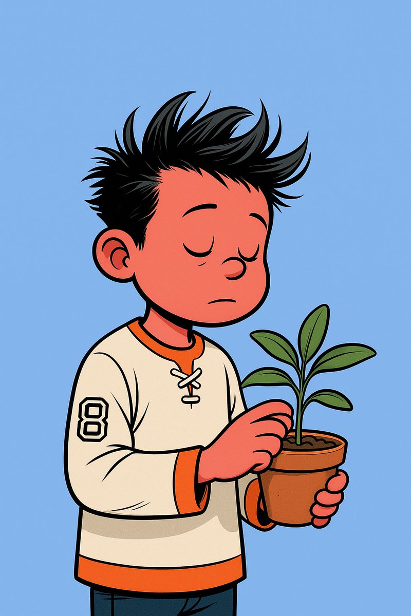 Touching grass at home cause I have to see it when <a href="/digital_slops/">digital slops</a> goes to 0.