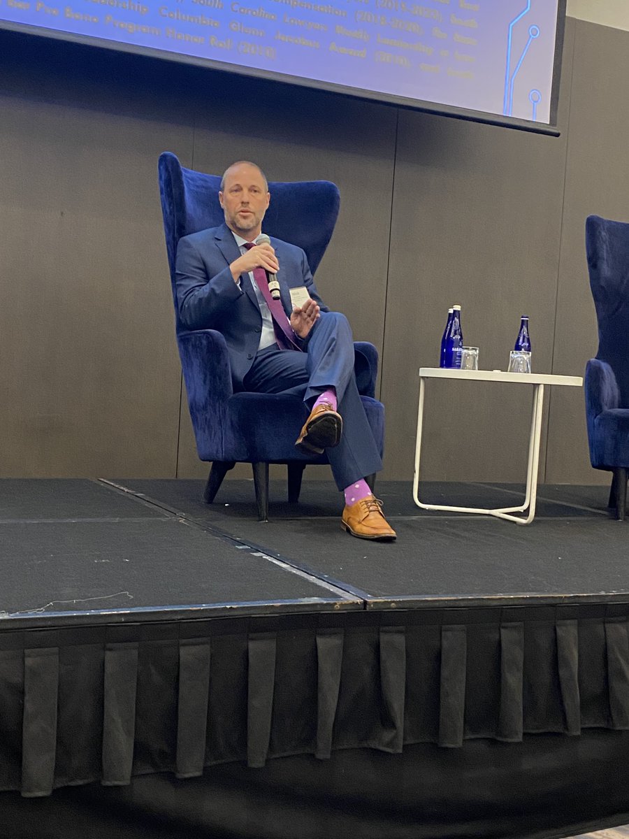 RG Partner Nick Haigler ad a great time in Chicago this week attending the National Workers' Compensation Defense Network's annual conference. 

As the SC member firm representative, Nick participated in a panel to provide the SC perspective on wage-related issues.
