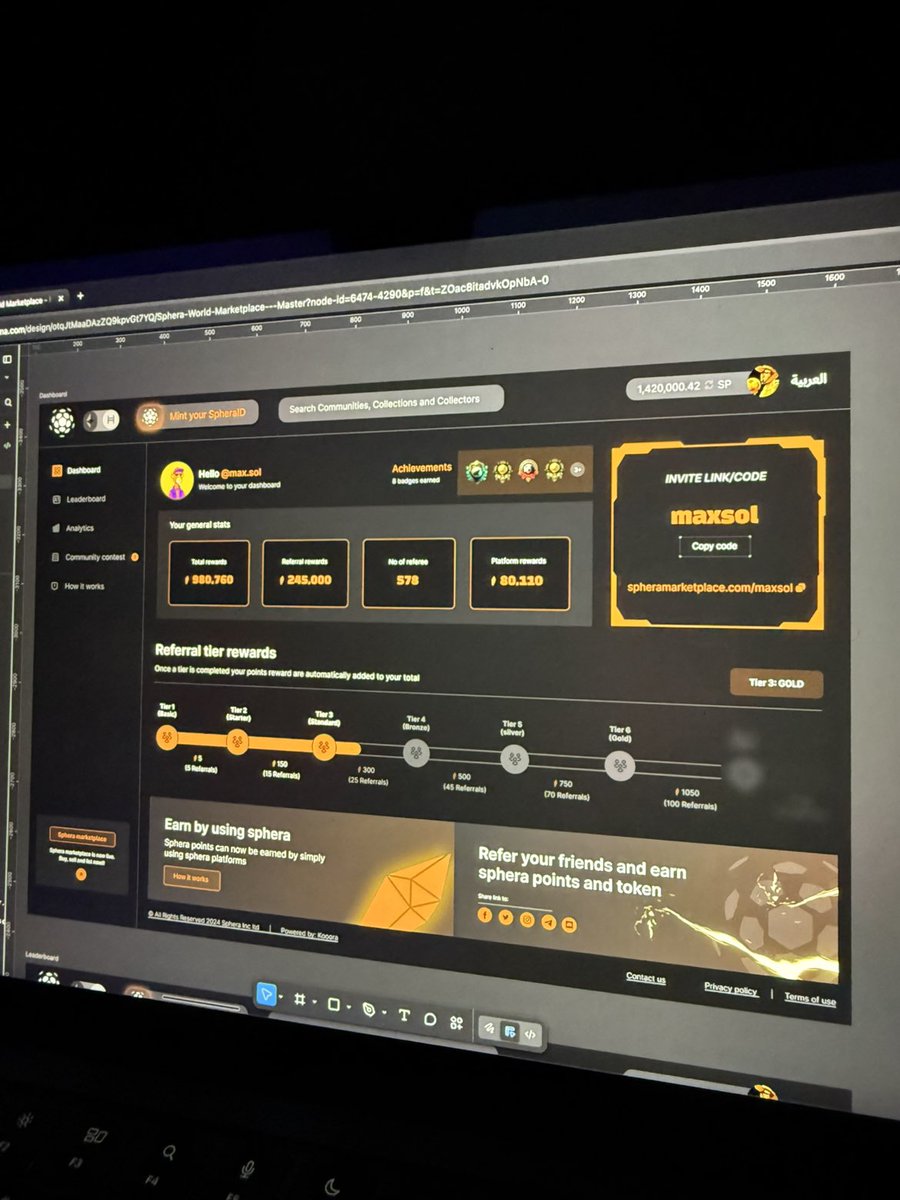clinzign's tweet image. Gamified referral program 😉💫 
#UIUXDesign #web3 #Web3Gaming #CryptoRewards